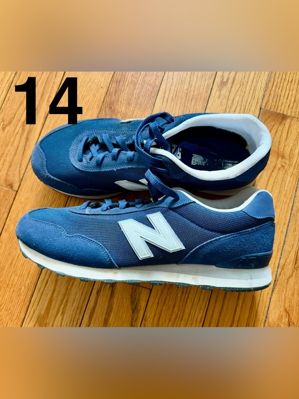 New Balance 515 Navy Classic Runner Sneakers